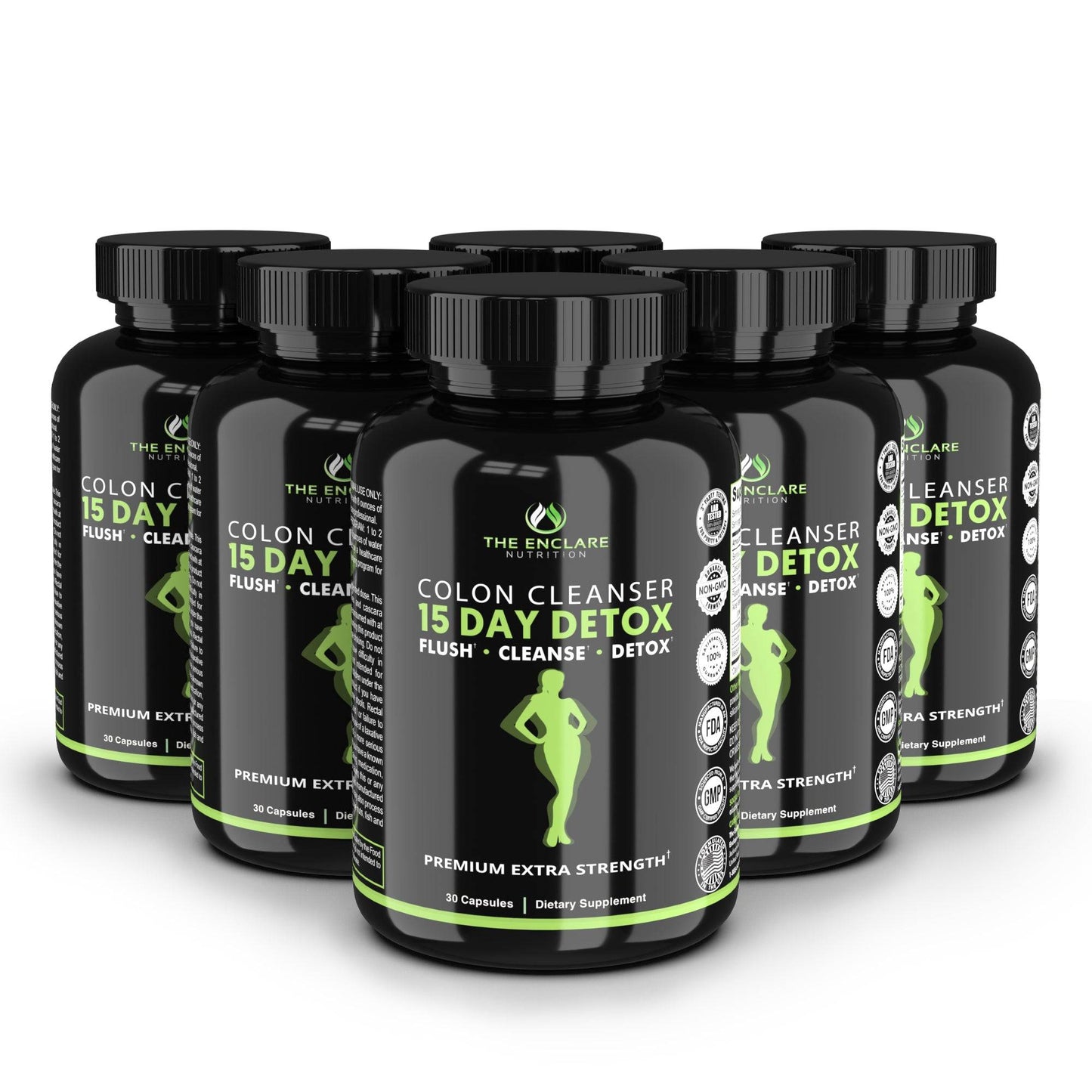 15 Day Detox Colon Cleanser - Enclare Nutrition