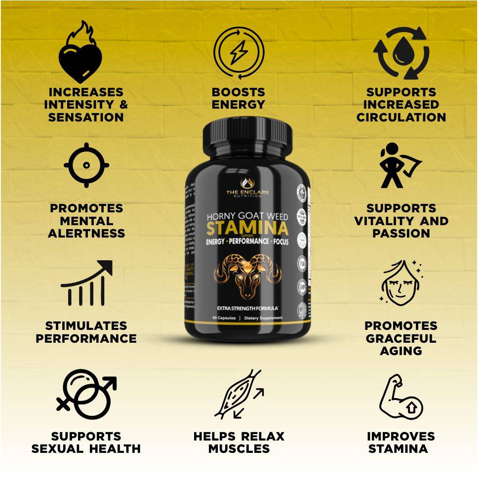 Stamina - Horny Goat Weed - Enclare Nutrition