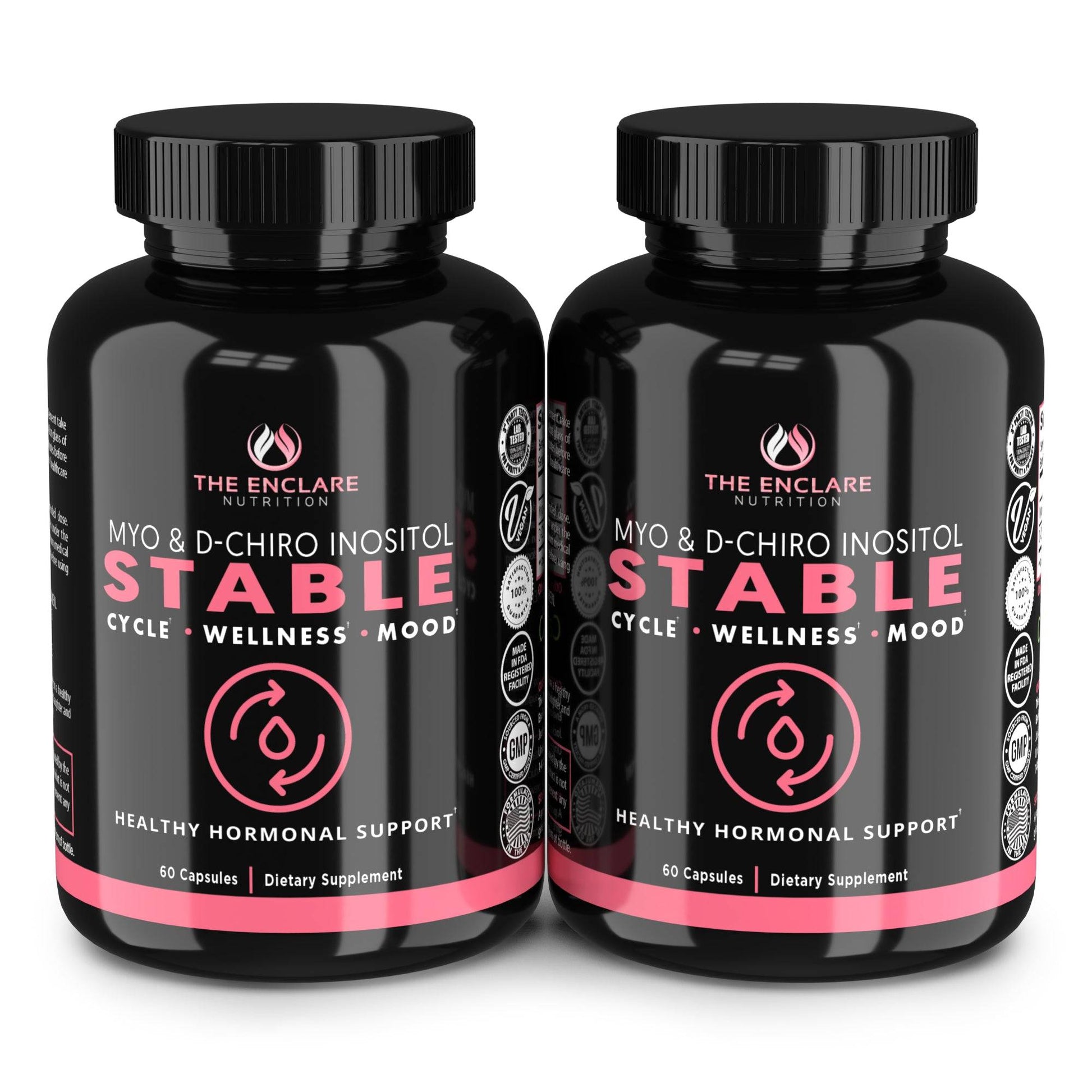 Stable Myo Inositol and D-chiro Inositol - Enclare Nutrition