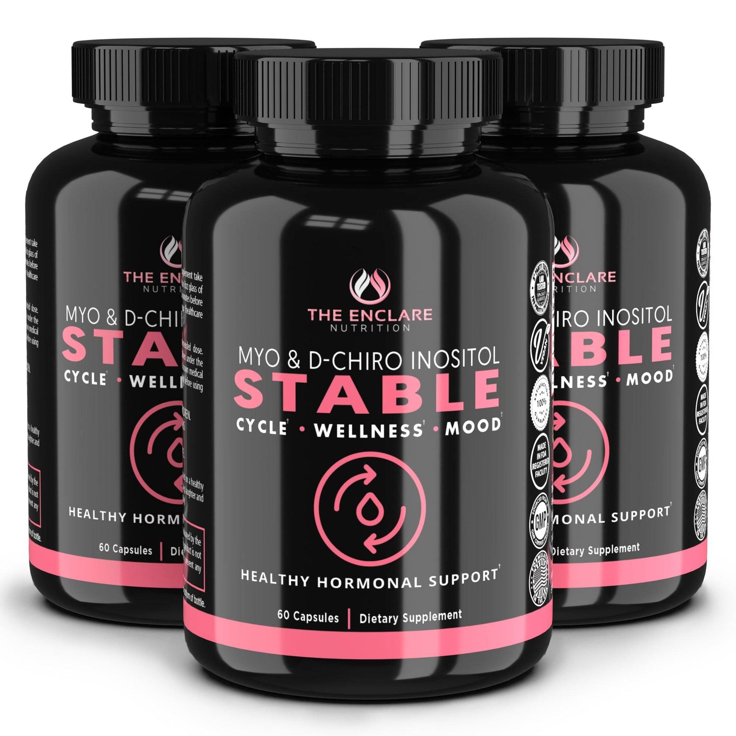 Stable Myo Inositol and D-chiro Inositol - Enclare Nutrition