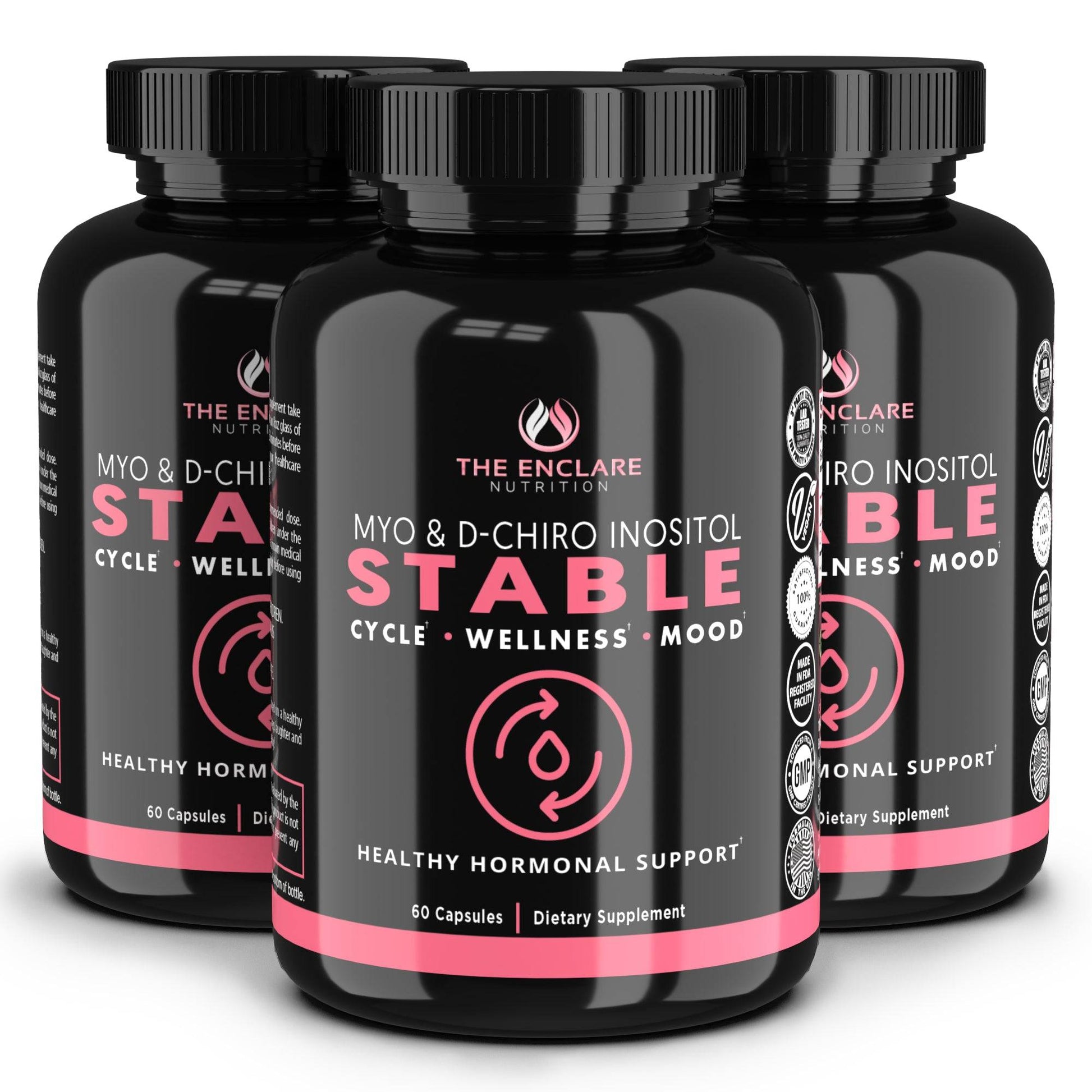 Stable Myo Inositol and D-chiro Inositol - Enclare Nutrition