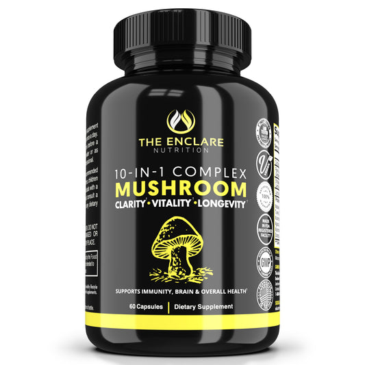 10-in-1 Mushroom Complex - Enclare Nutrition