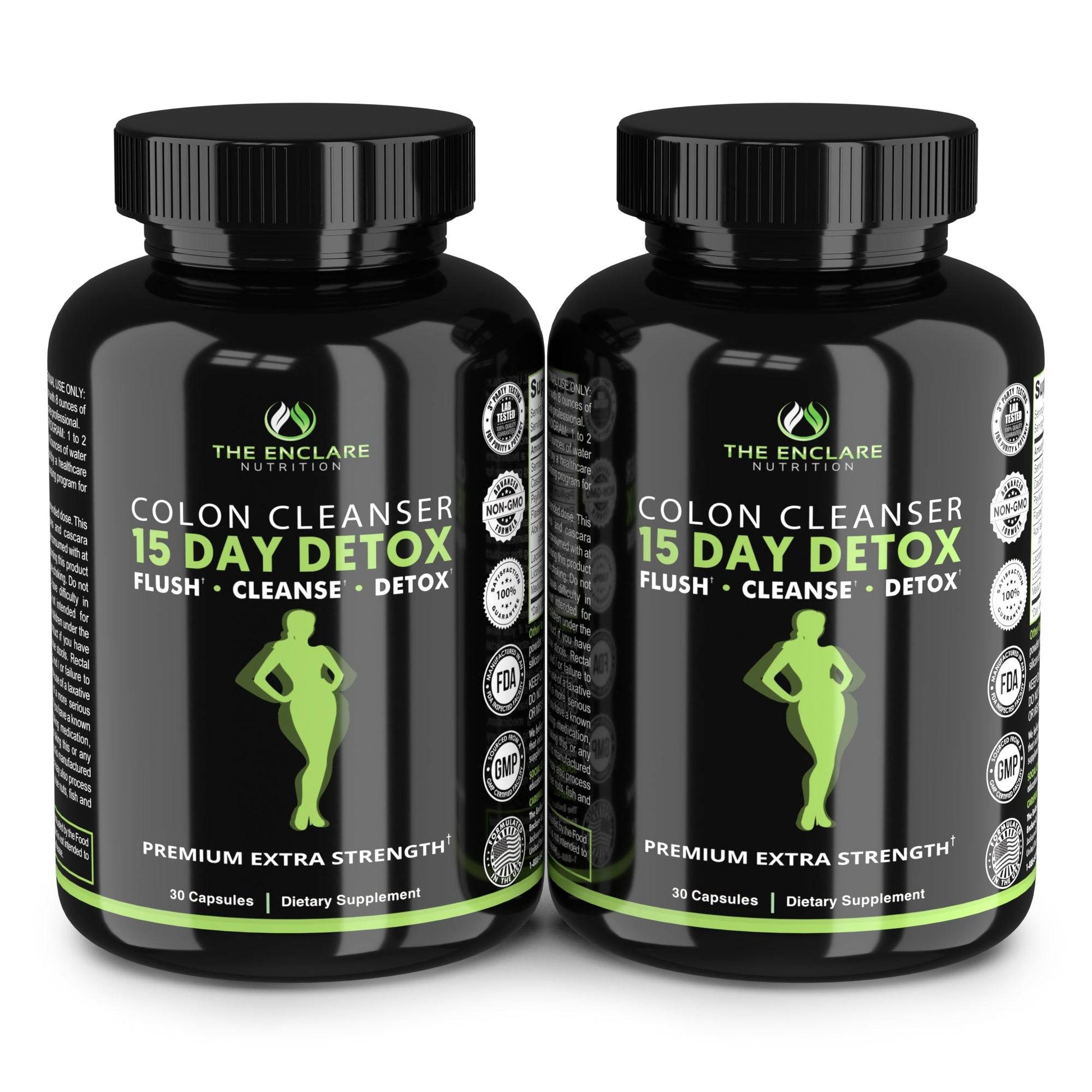 15 Day Detox Colon Cleanser - Enclare Nutrition