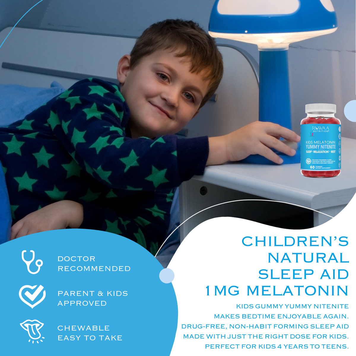 Yummy NiteNite - Kids Melatonin Gummies