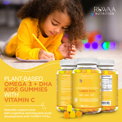 Yummy Vital - Kids Omega 3 DHA Gummies