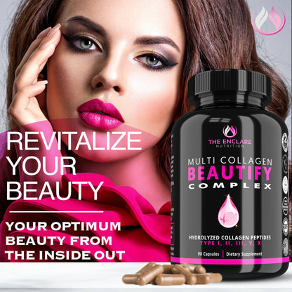 Beautify Multi Collagen Complex - Enclare Nutrition