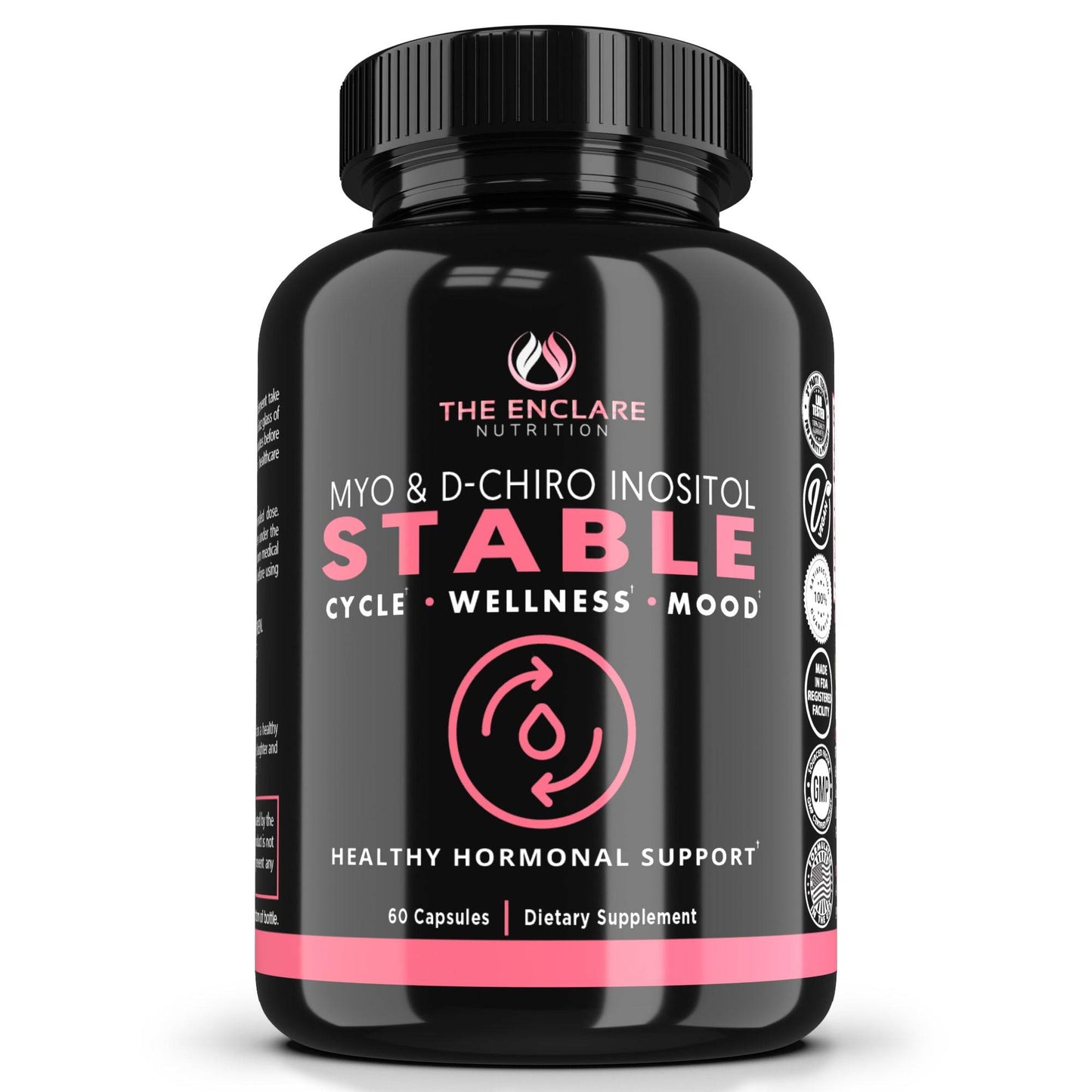 Stable Myo Inositol and D-chiro Inositol - Enclare Nutrition