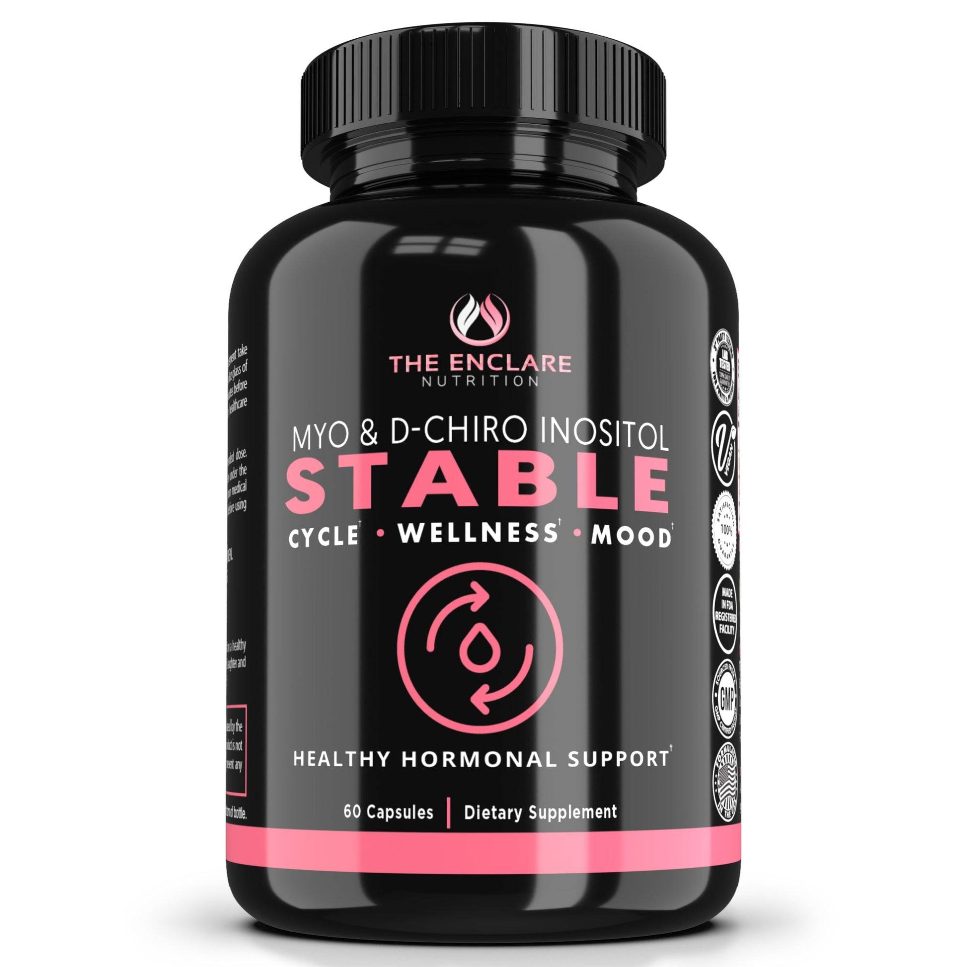 Stable Myo Inositol and D-chiro Inositol - Enclare Nutrition