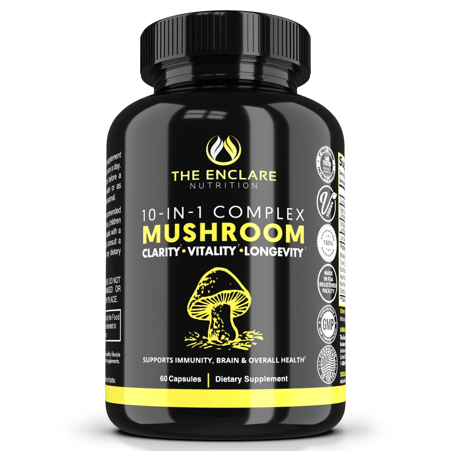 10-in-1 Mushroom Complex - Enclare Nutrition