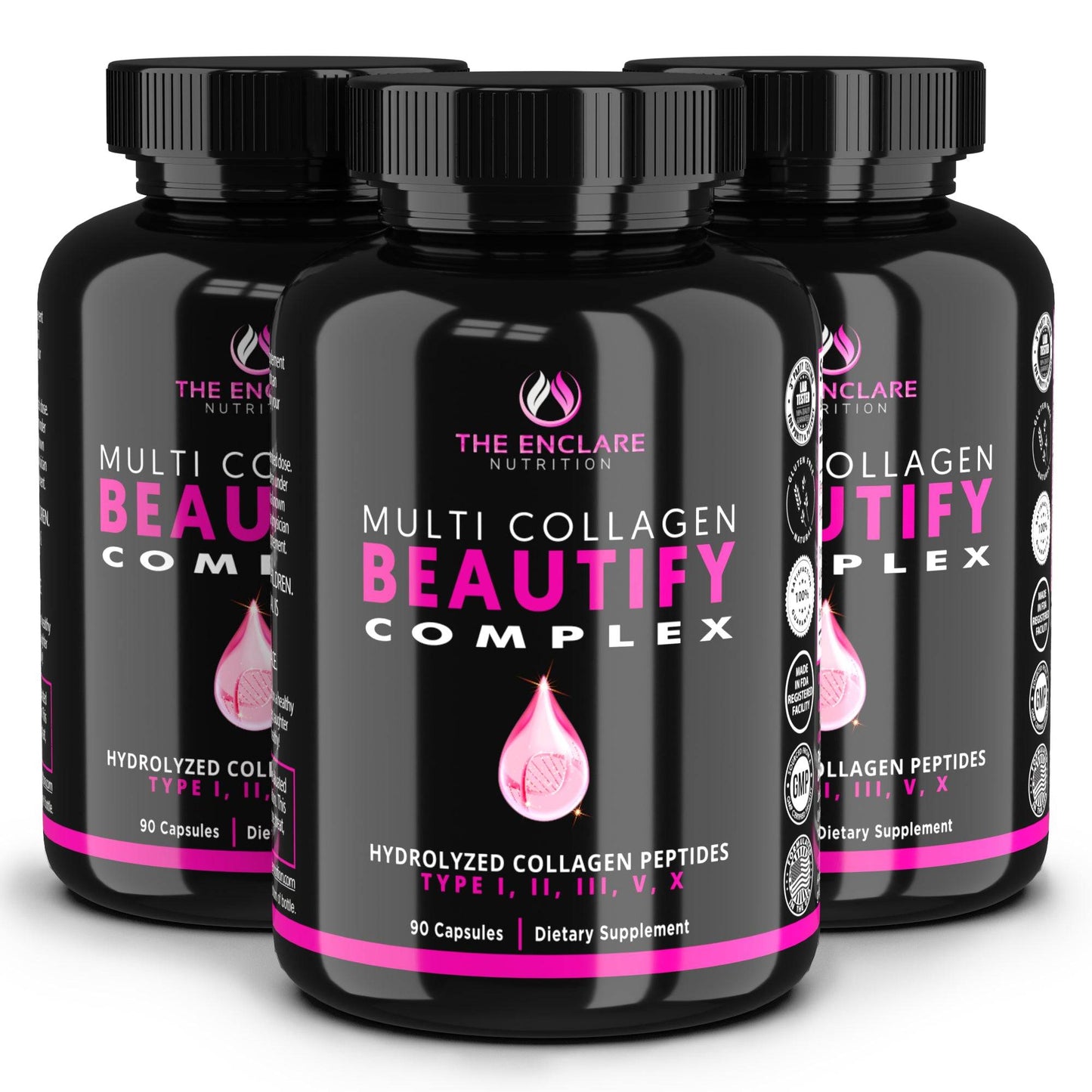 Beautify Multi Collagen Complex - Enclare Nutrition